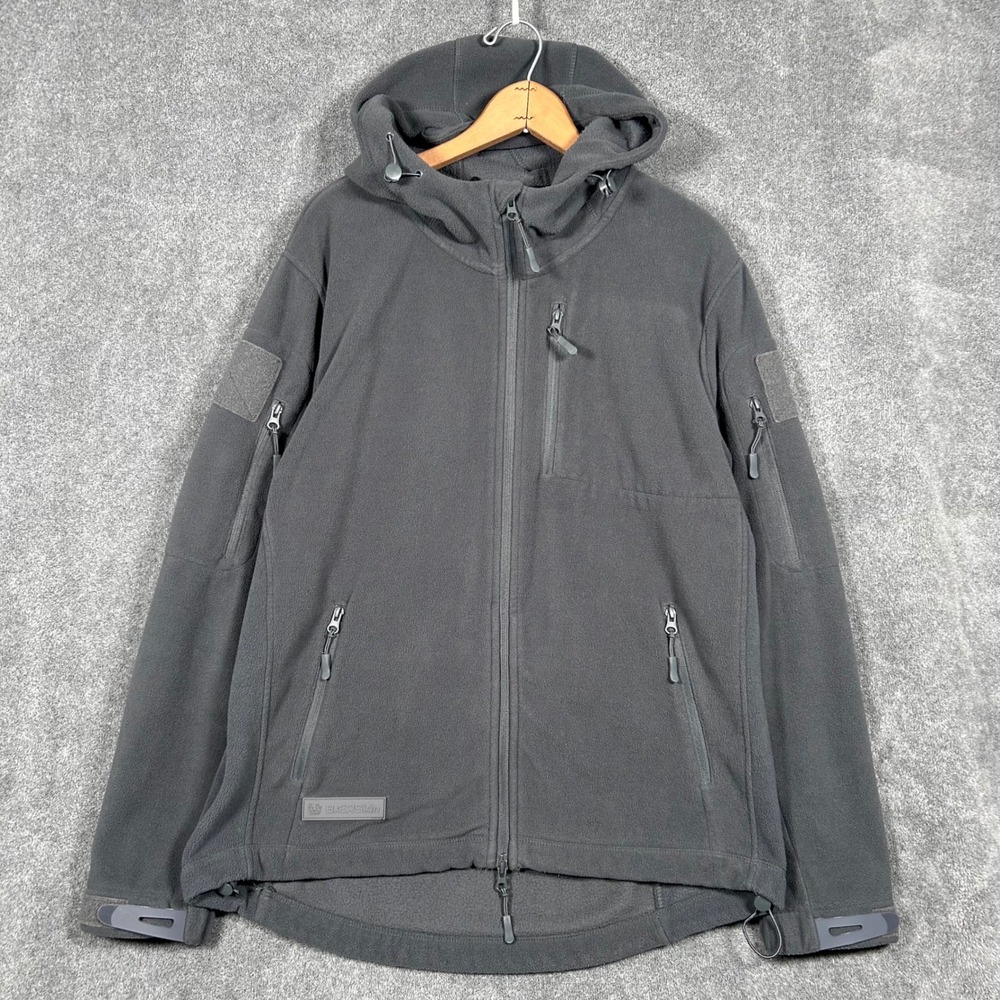 Grey Fleece Men L Pocket